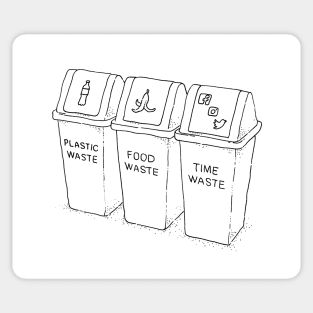 Time Waste Sticker